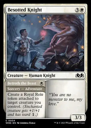 Besotted knight