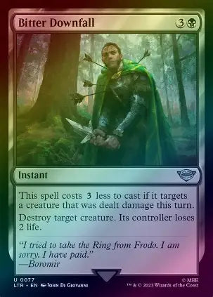 Bitter Downfall (Foil)