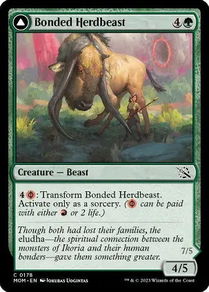 Bonded Herbeast (Front) / Plated Kilnbeast (Back)