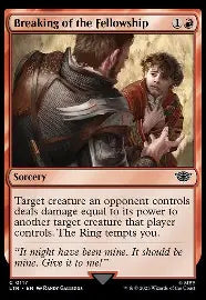 Breaking of the Fellowship
